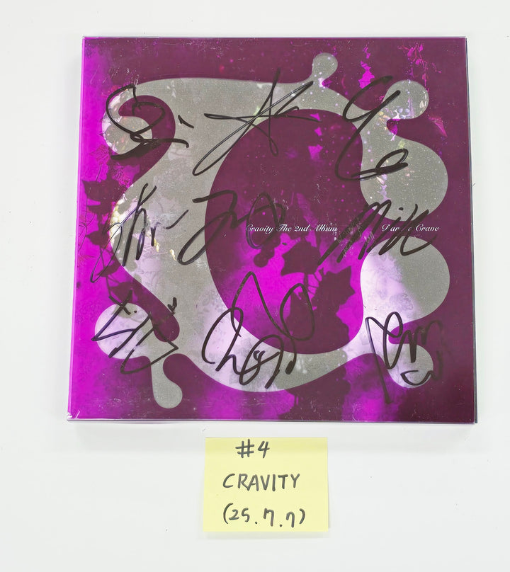 ONEUS "5x", CRAVITY "Dare to Crave" - Hand Autograhped(Signed) Promo Album [25.7.7]