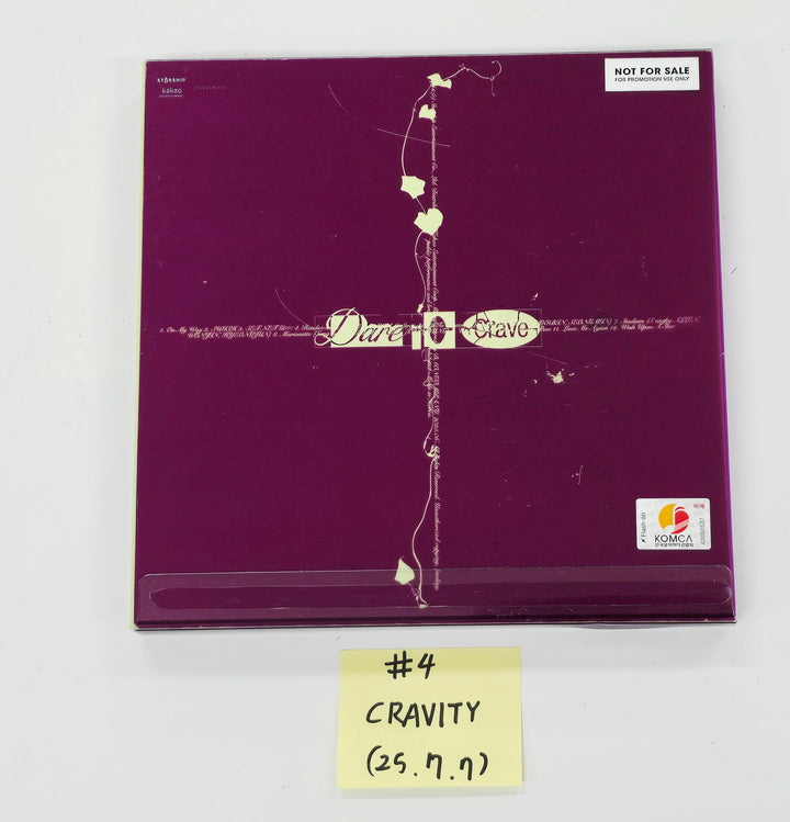 ONEUS "5x", CRAVITY "Dare to Crave" - Hand Autograhped(Signed) Promo Album [25.7.7]