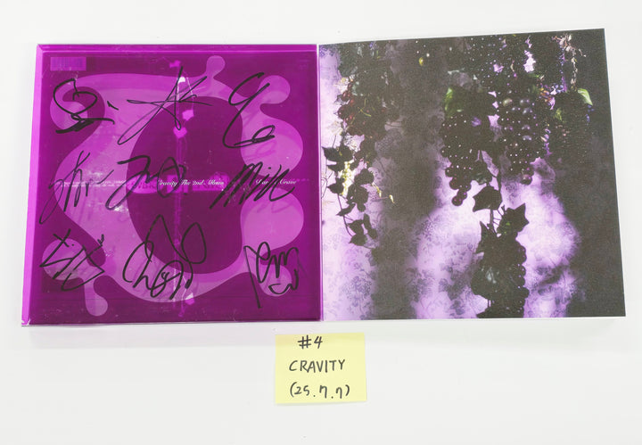 ONEUS "5x", CRAVITY "Dare to Crave" - Hand Autograhped(Signed) Promo Album [25.7.7]
