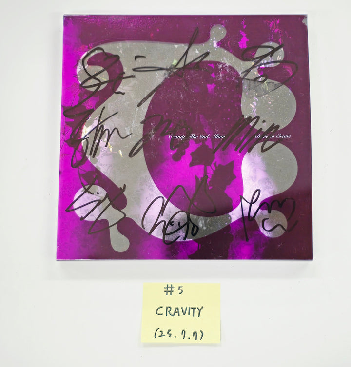 ONEUS "5x", CRAVITY "Dare to Crave" - Hand Autograhped(Signed) Promo Album [25.7.7]
