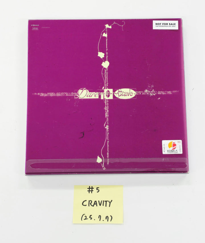 ONEUS "5x", CRAVITY "Dare to Crave" - Hand Autograhped(Signed) Promo Album [25.7.7]