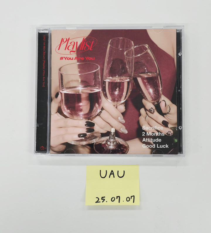 UAU "Playlist #You Are You" - Hand Autograhped(Signed) Album [25.7.7]