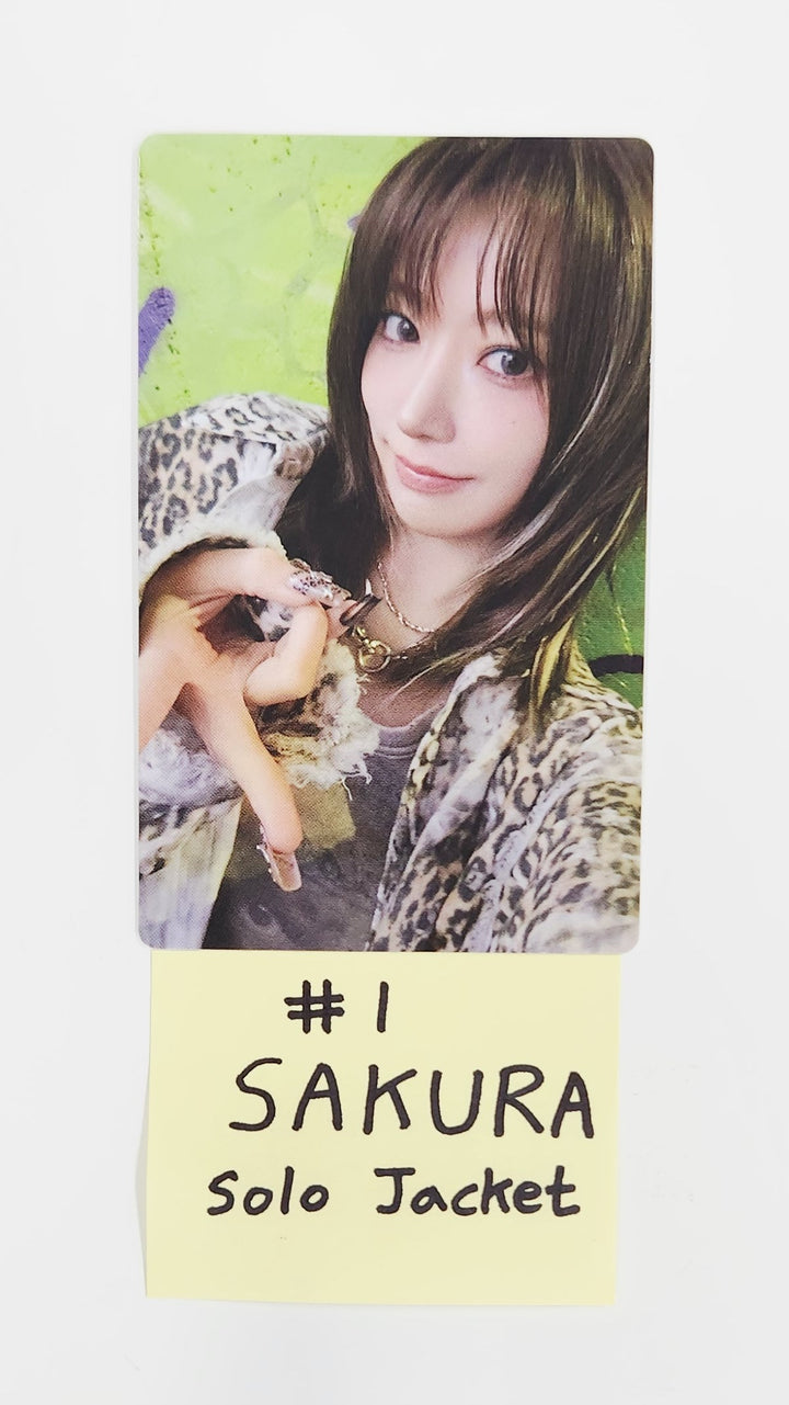 Le Sserafim 'DIFFERENT' JAPAN 4th Single - Official Photocard [25.7.8]