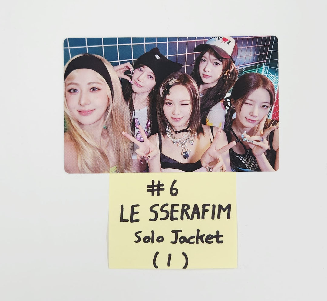 Le Sserafim 'DIFFERENT' JAPAN 4th Single - Official Photocard [25.7.8]
