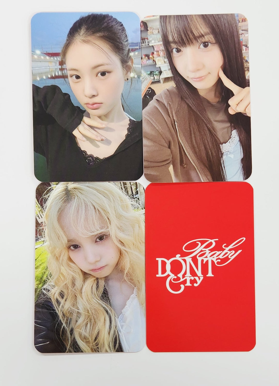 Baby DONT Cry "F Girl" - Music Korea Pre-Order Benefit Photocard [25.7.8]