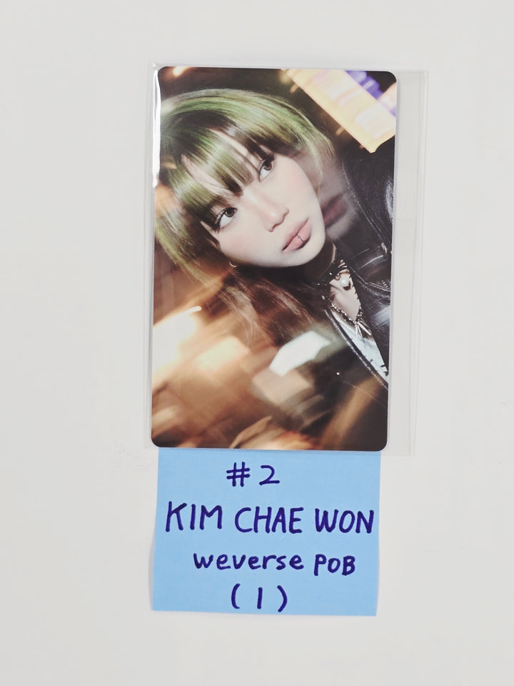 Le Sserafim 'DIFFERENT' JAPAN 4th Single - Weverse Shop Pre-Order Benefit Photocard [25.7.8]