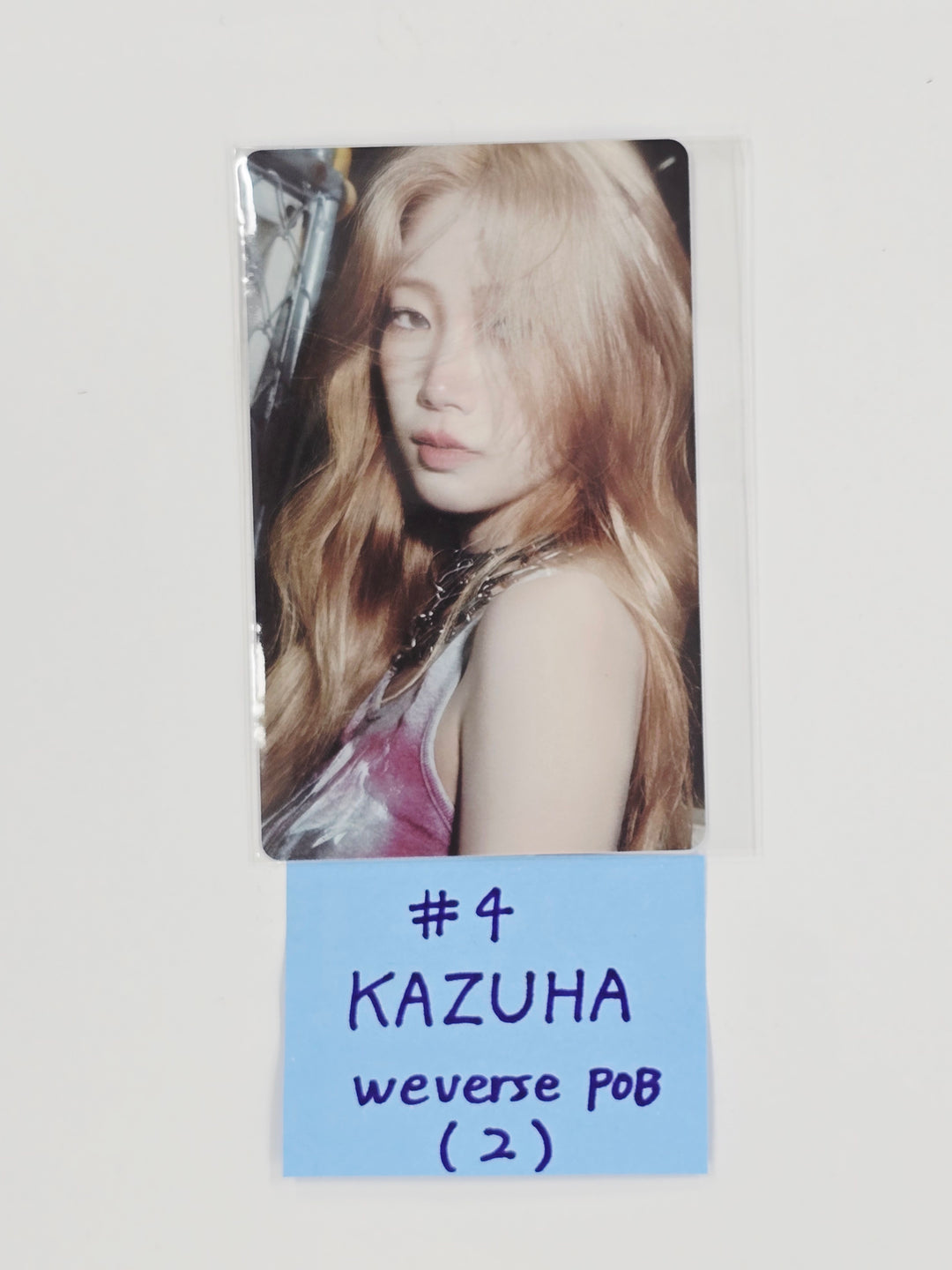 Le Sserafim 'DIFFERENT' JAPAN 4th Single - Weverse Shop Pre-Order Benefit Photocard [25.7.8]