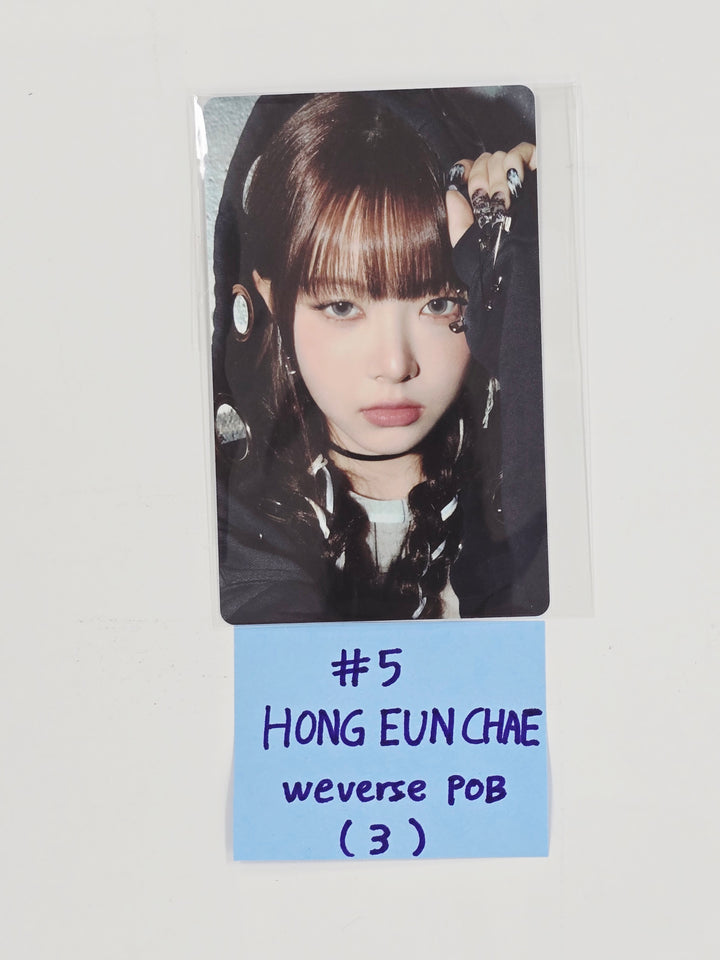 Le Sserafim 'DIFFERENT' JAPAN 4th Single - Weverse Shop Pre-Order Benefit Photocard [25.7.8]