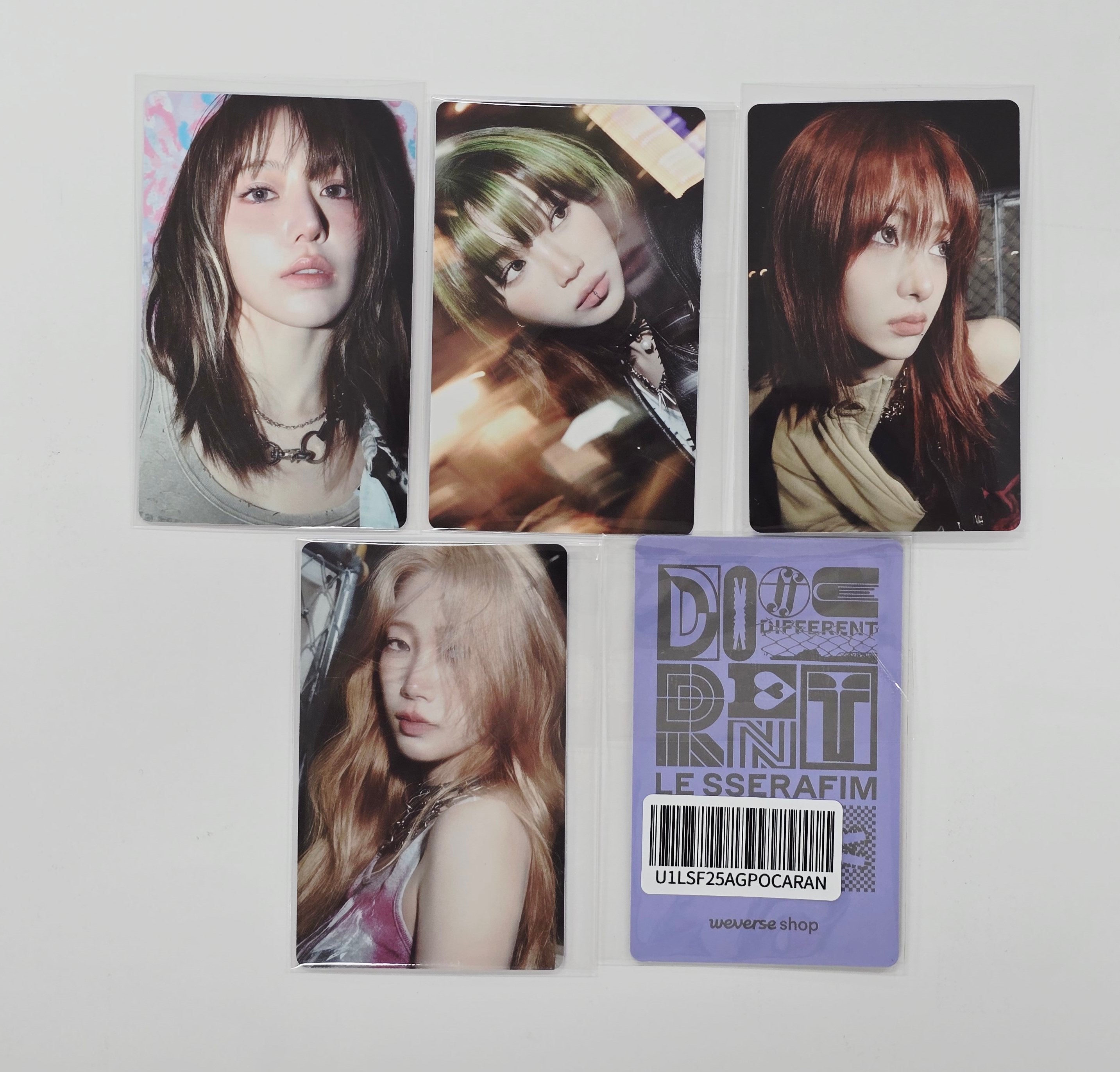 LE SSERAFIM CRAZY 4th Mini Album Photocard JAPAN Lucky draw
