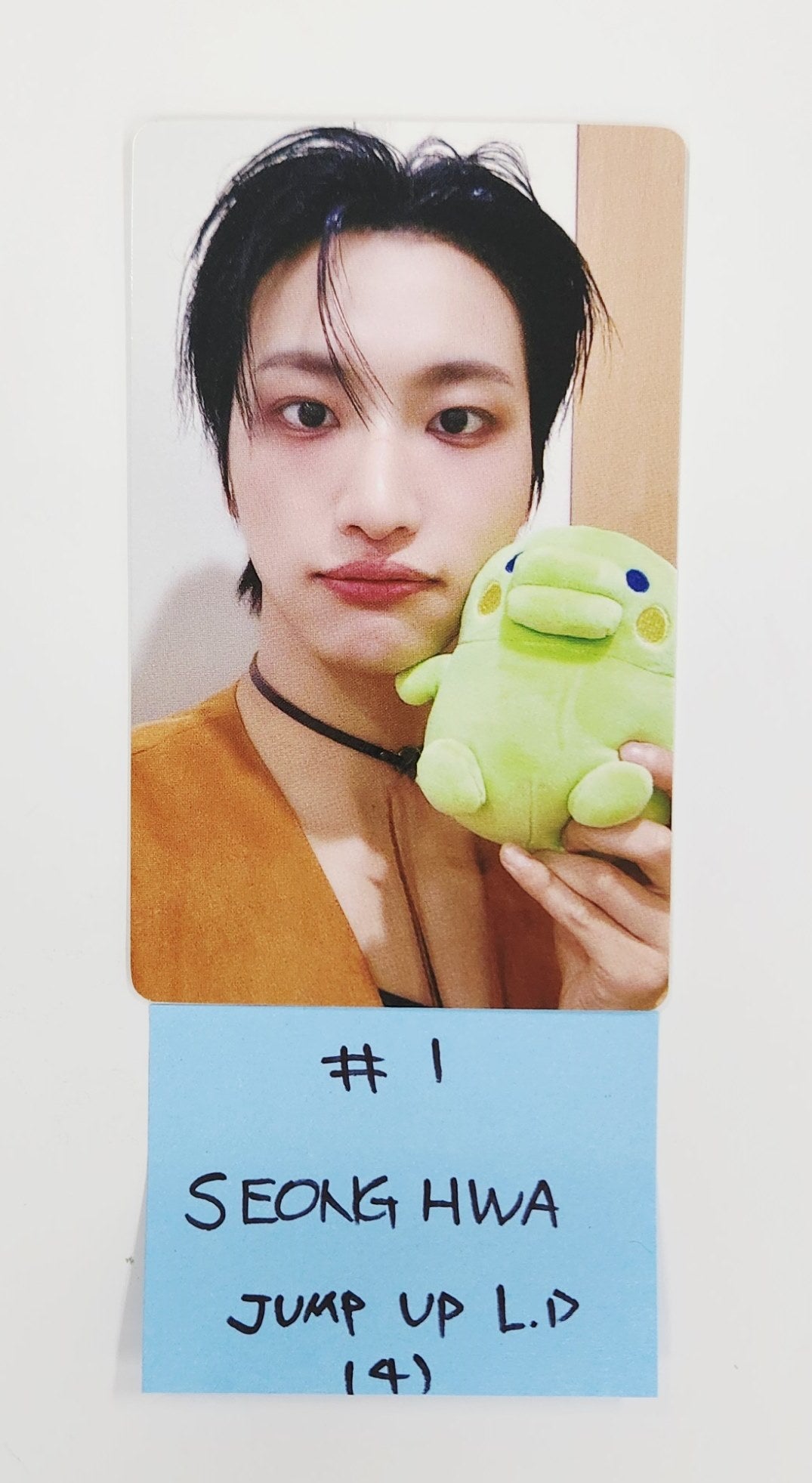 Ateez "GOLDEN HOUR : Part.3" - Jump Up Lucky Draw Event Photocard [Poca Ver.] [25.7.8]