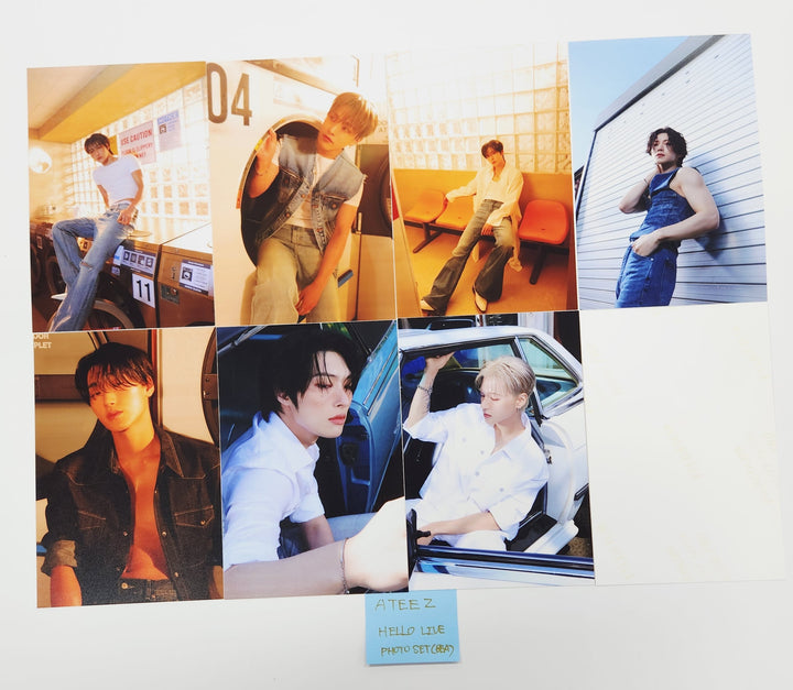 Ateez "GOLDEN HOUR : Part.3" - Hello Live Pre-Order Benefit Photo set (8EA) [25.7.8]