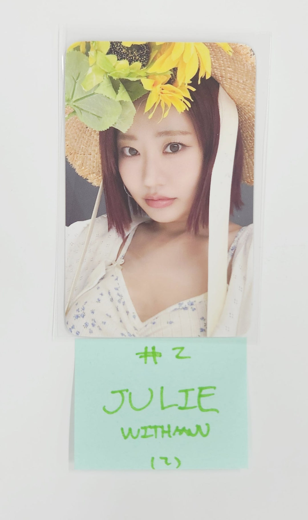 KISS OF LIFE "224" - Withmuu Fansign Event Photocard [25.7.9]