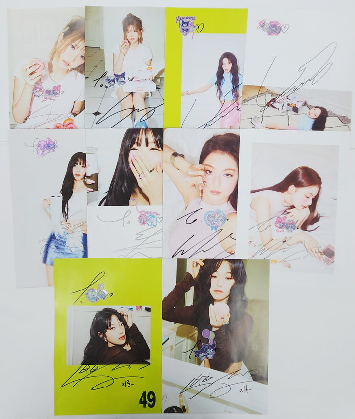 Fromis_9 "From Our 20’s" - A Cut Page From Fansign Event Album [25.7.9]