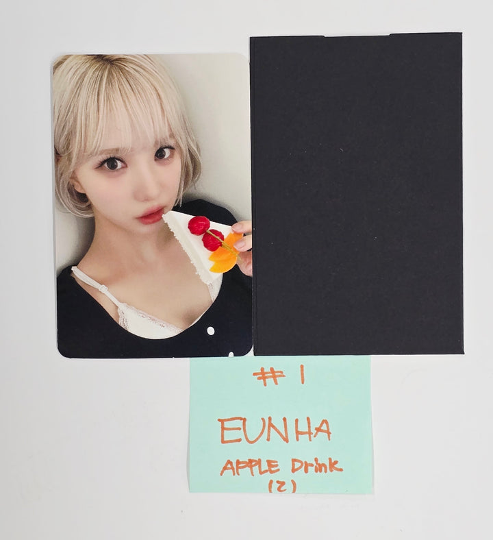 VIVIZ "A Montage of ( )" - Apple Music Drink Event Photocard [25.7.9]