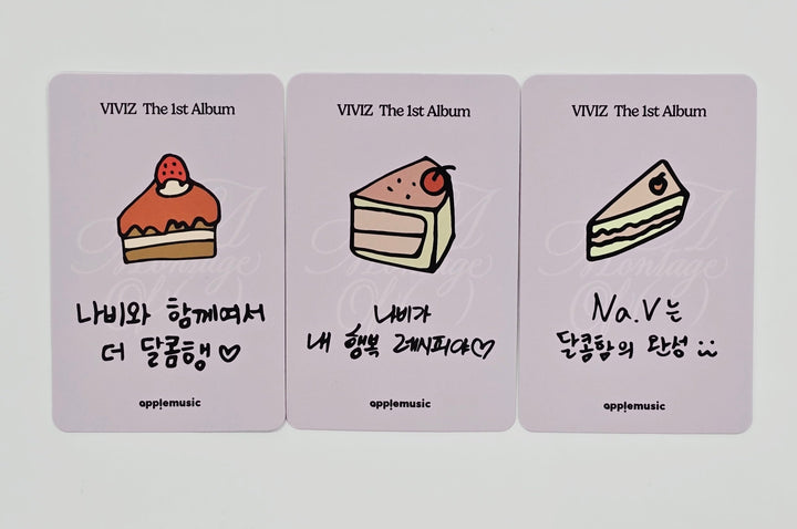 VIVIZ "A Montage of ( )" - Apple Music Drink Event Photocard [25.7.9]