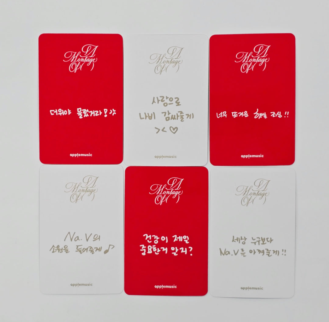 VIVIZ "A Montage of ( )" - Apple Music Lucky Draw Event Photocard [25.7.9]