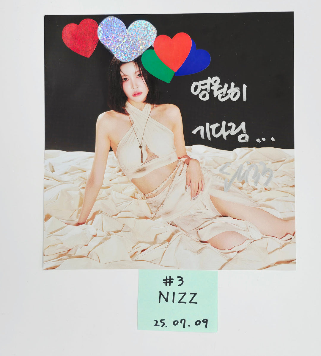 X:IN "Defend Myself" - A Cut Page From Fansign Event Album [25.7.9]