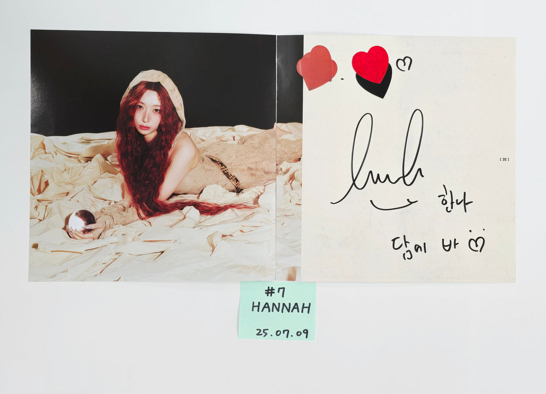 X:IN "Defend Myself" - A Cut Page From Fansign Event Album [25.7.9]