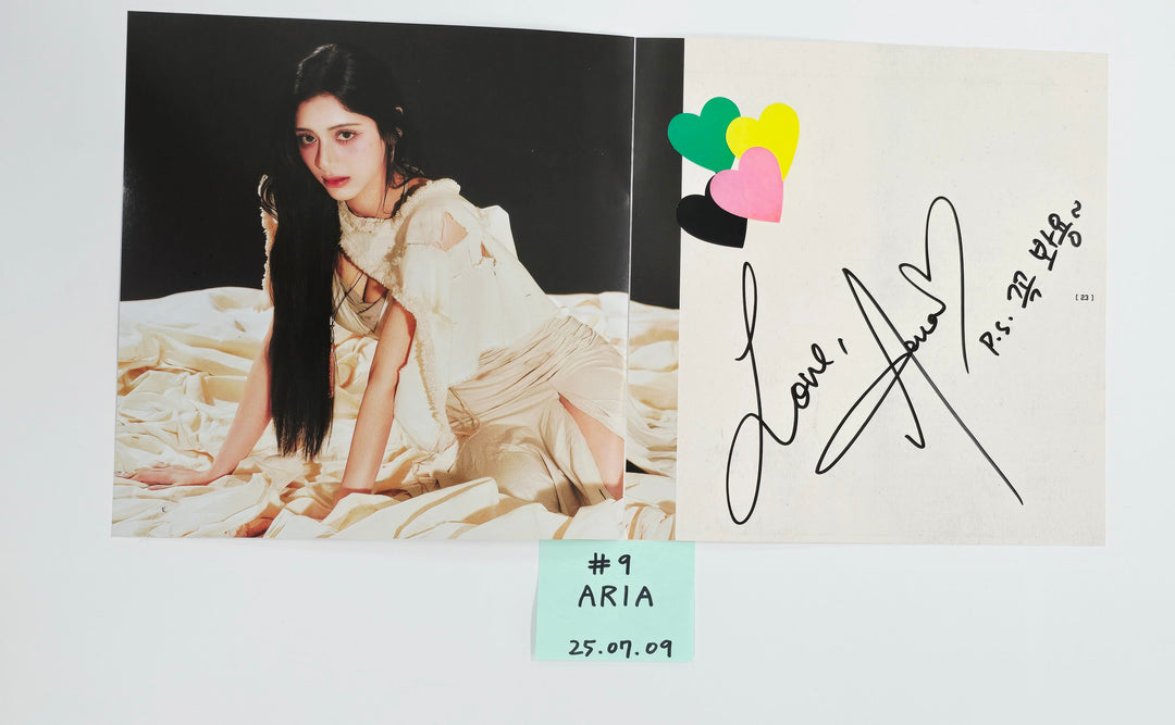 X:IN "Defend Myself" - A Cut Page From Fansign Event Album [25.7.9]