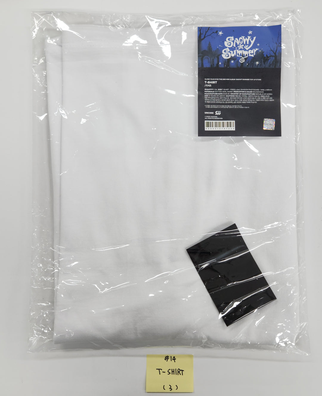 CLOSE YOUR EYES "Snowy Summer" - Official MD [25.7.10]