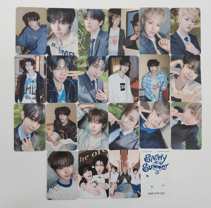 CLOSE YOUR EYES "Snowy Summer" - Official Trading Photocard [25.7.10]