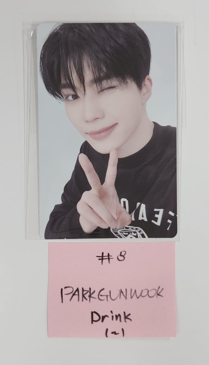 ZeroBaseOne x Our Bakery "Our Blue Bakery" - 2nd Anniversary Pop-Up Drink Event Photocard [25.7.10]