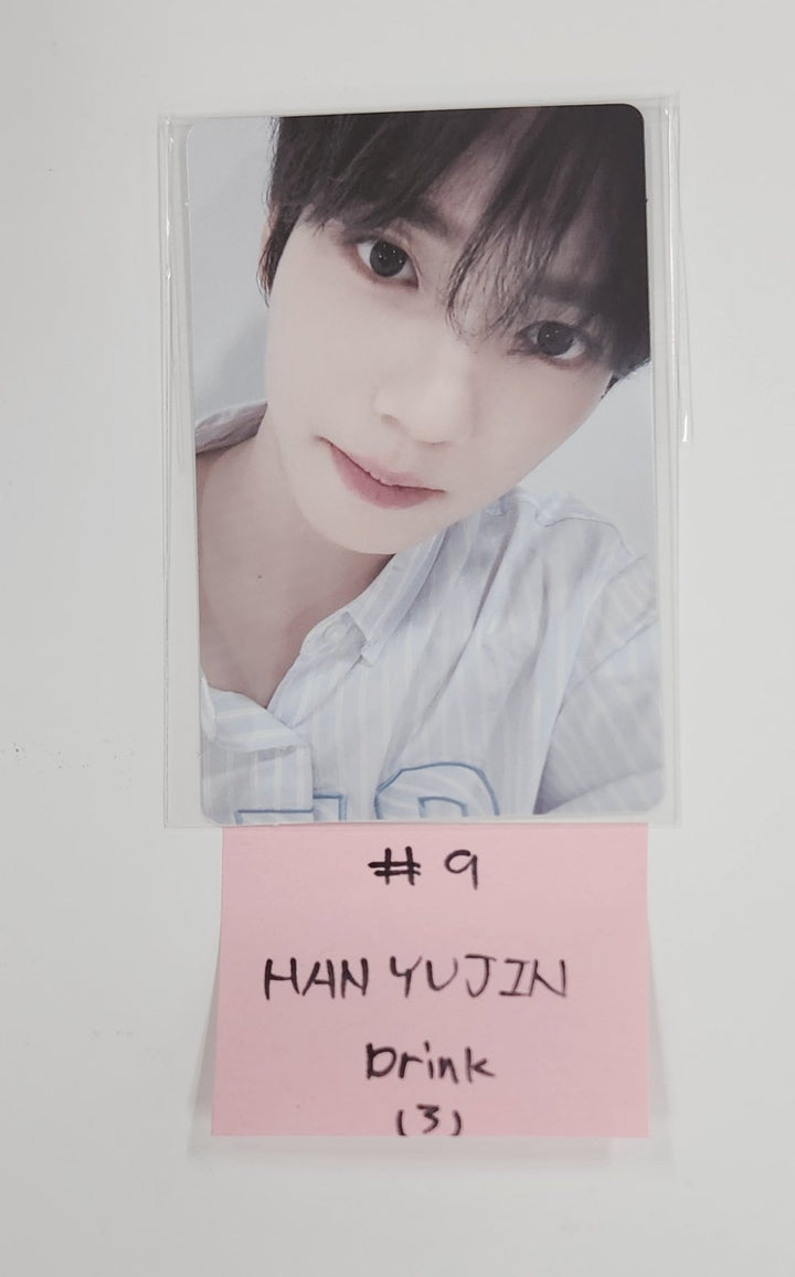 ZeroBaseOne x Our Bakery "Our Blue Bakery" - 2nd Anniversary Pop-Up Drink Event Photocard [25.7.10]
