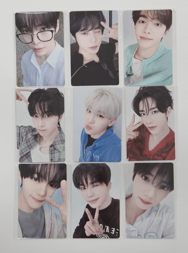 ZeroBaseOne x Our Bakery "Our Blue Bakery" - 2nd Anniversary Pop-Up Drink Event Photocard [25.7.10]