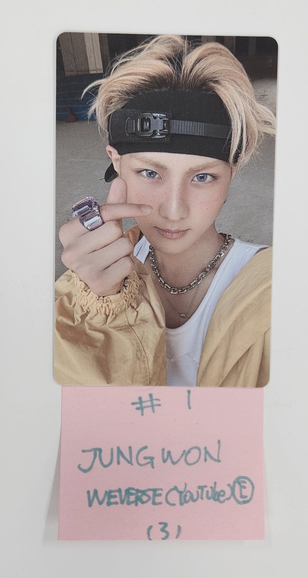Enhypen "Desire : Unleash" - Weverse Shop (YouTube) Gift Photocard [ENGENE ver.] [25.7.10]