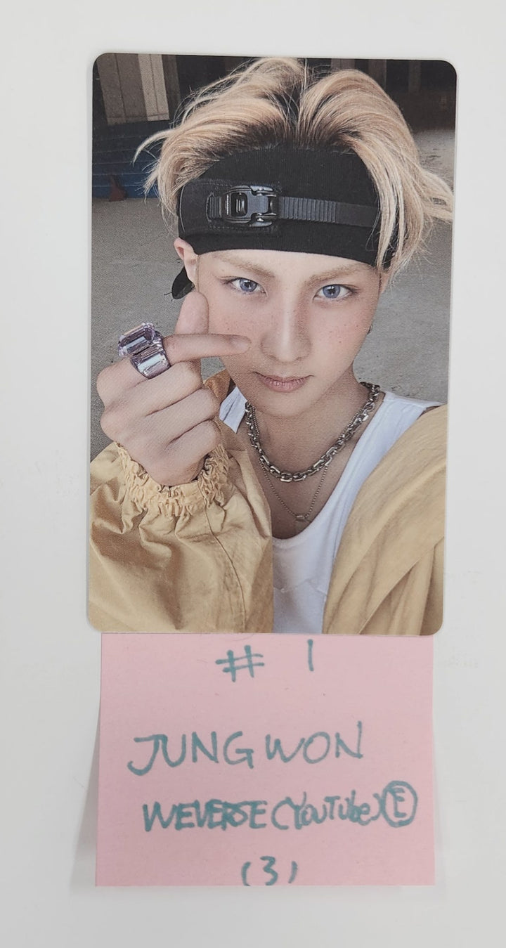 Enhypen "Desire : Unleash" - Weverse Shop (YouTube) Gift Photocard [ENGENE ver.] [25.7.10]