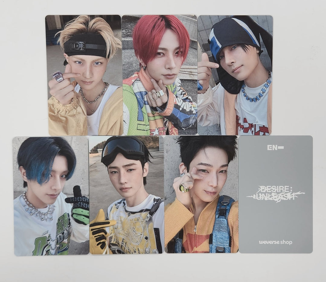 Enhypen "Desire : Unleash" - Weverse Shop (YouTube) Gift Photocard [ENGENE ver.] [25.7.10]