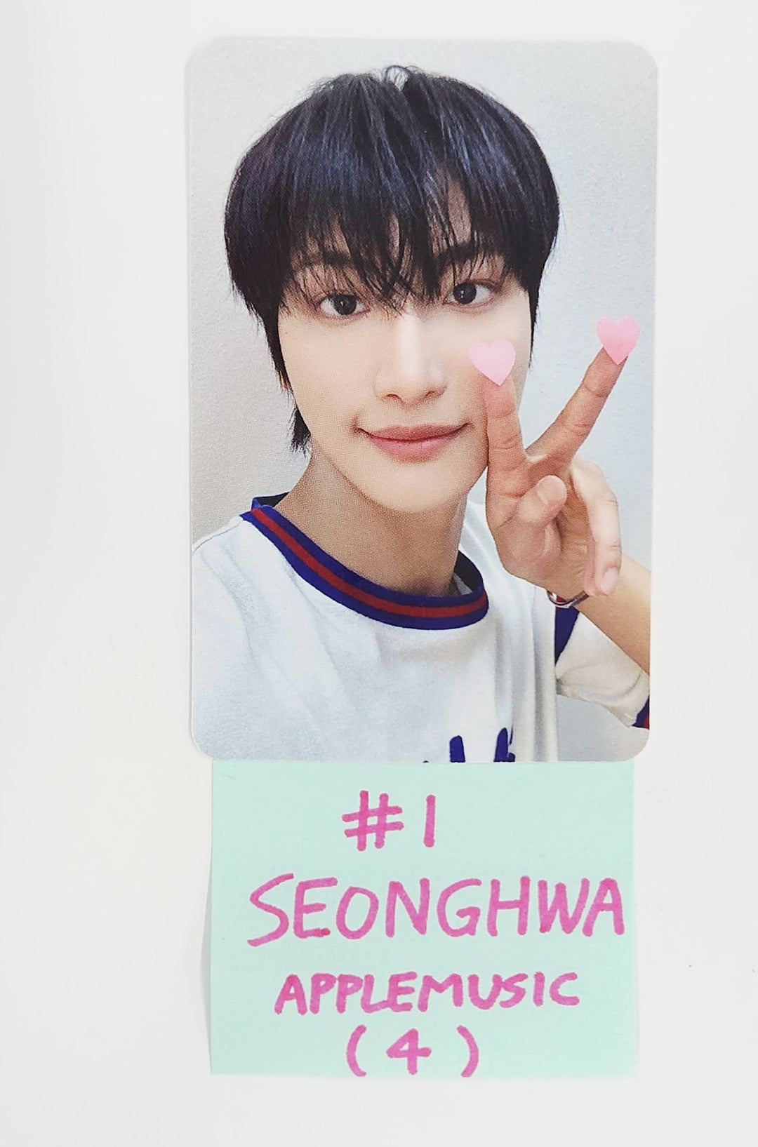 Ateez "GOLDEN HOUR : Part.3" - Apple Music Lucky Draw Event Photocard [Poca Ver.] [25.7.11]