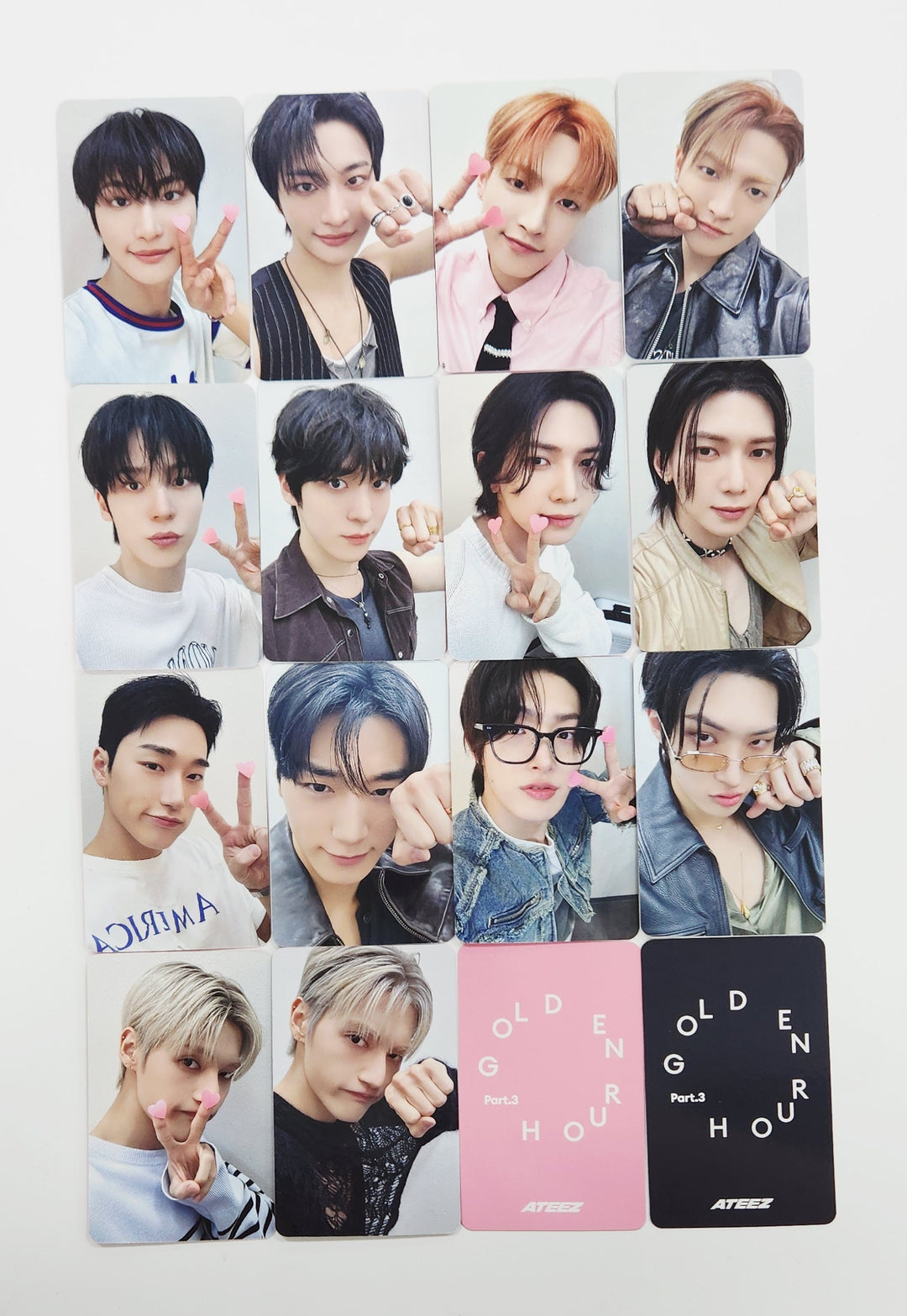 Ateez "GOLDEN HOUR : Part.3" - Apple Music Lucky Draw Event Photocard [Poca Ver.] [25.7.11]