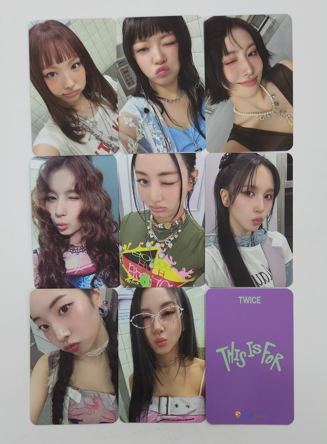 TWICE "THIS IS FOR" - Music Korea Pre-Order Benefit Photocard [Digipack Ver.] [25.7.14]