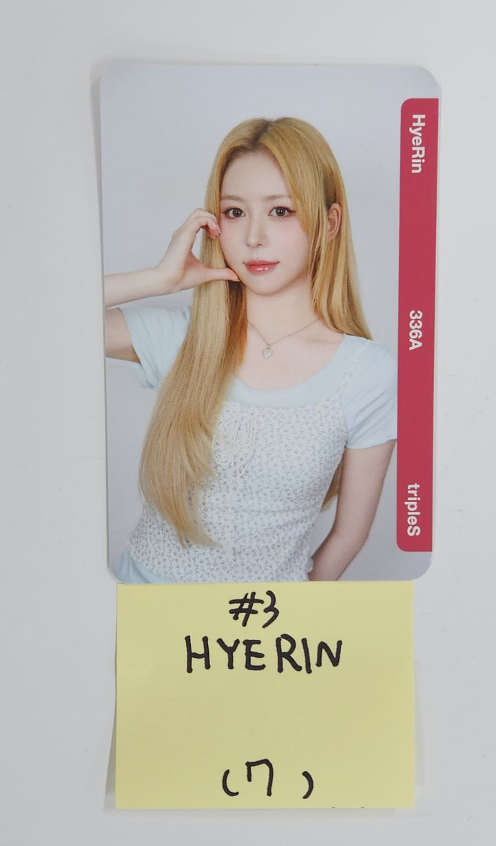 TripleS Atom02 Double Class Objekt (336A, 337A) "ALive 25 Only" - Official Photocard (1) [25.7.14]