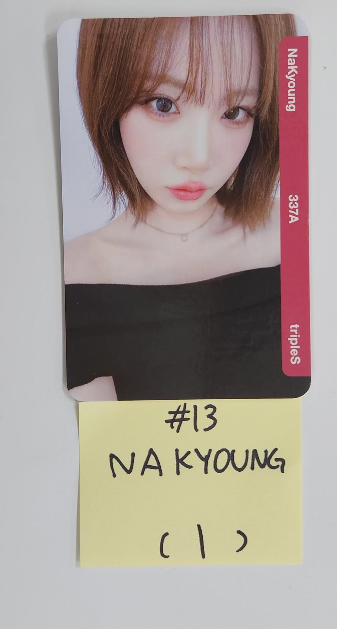 TripleS Atom02 Double Class Objekt (336A, 337A) "ALive 25 Only" - Official Photocard (1) [25.7.14]