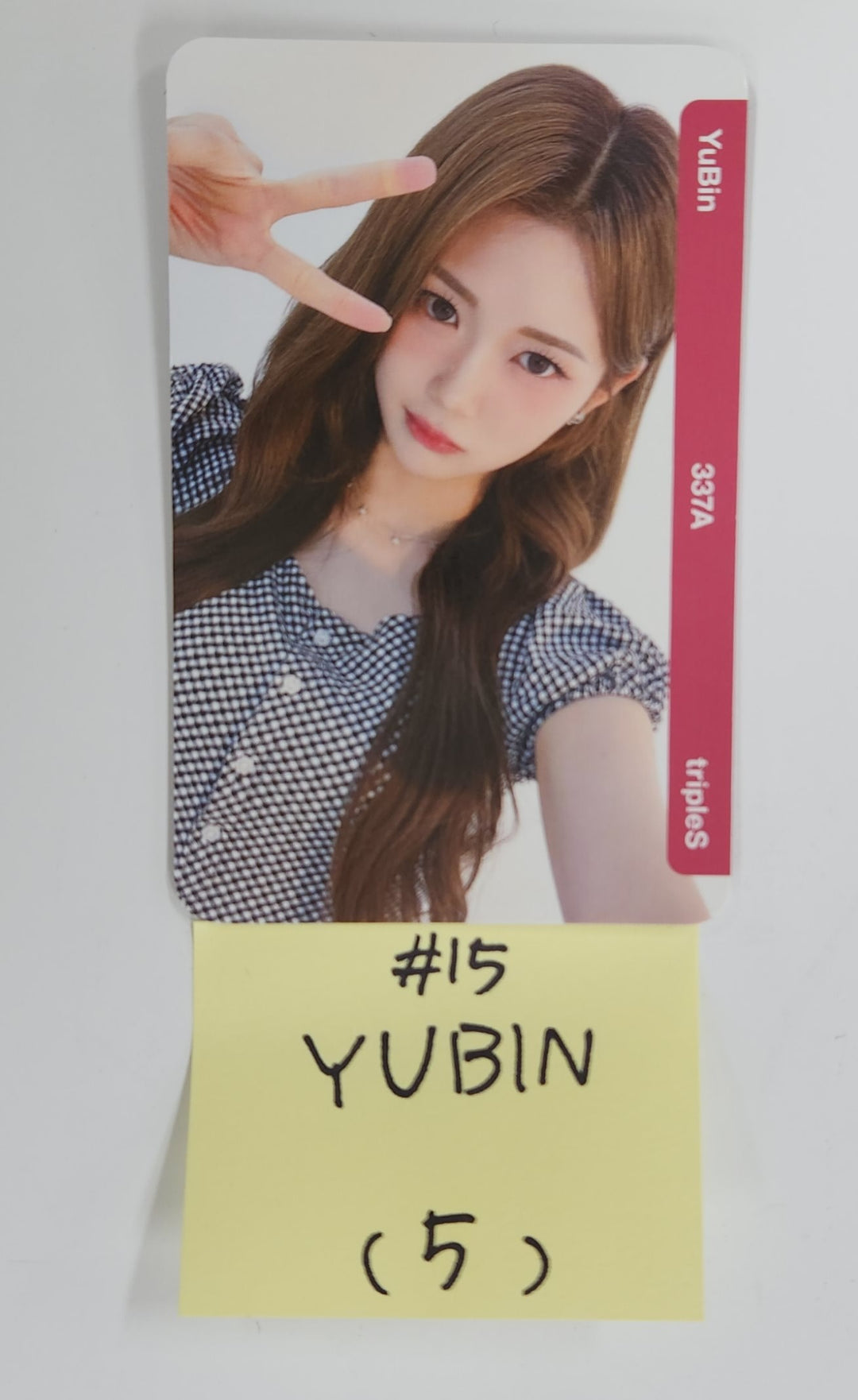 TripleS Atom02 Double Class Objekt (336A, 337A) "ALive 25 Only" - Official Photocard (1) [25.7.14]