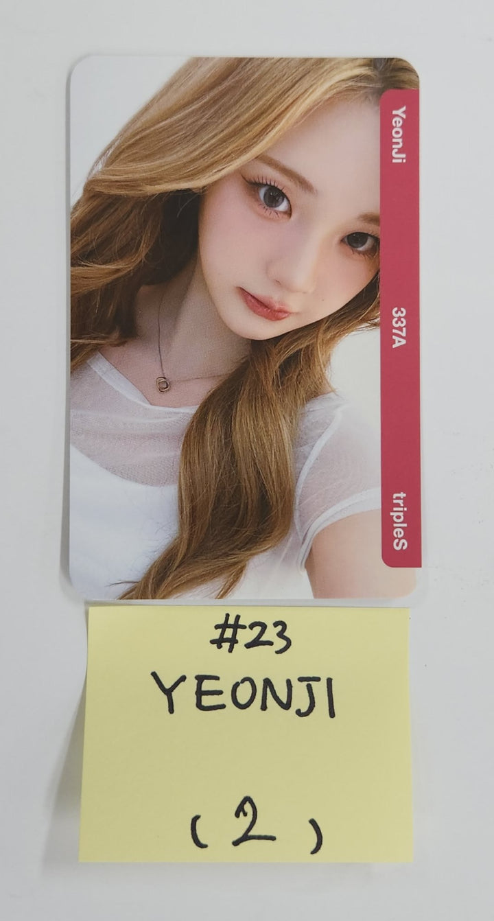 TripleS Atom02 Double Class Objekt (336A, 337A) "ALive 25 Only" - Official Photocard (1) [25.7.14]