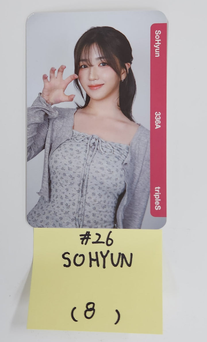 TripleS Atom02 Double Class Objekt (336A, 337A) "ALive 25 Only" - Official Photocard (2) [25.7.14]