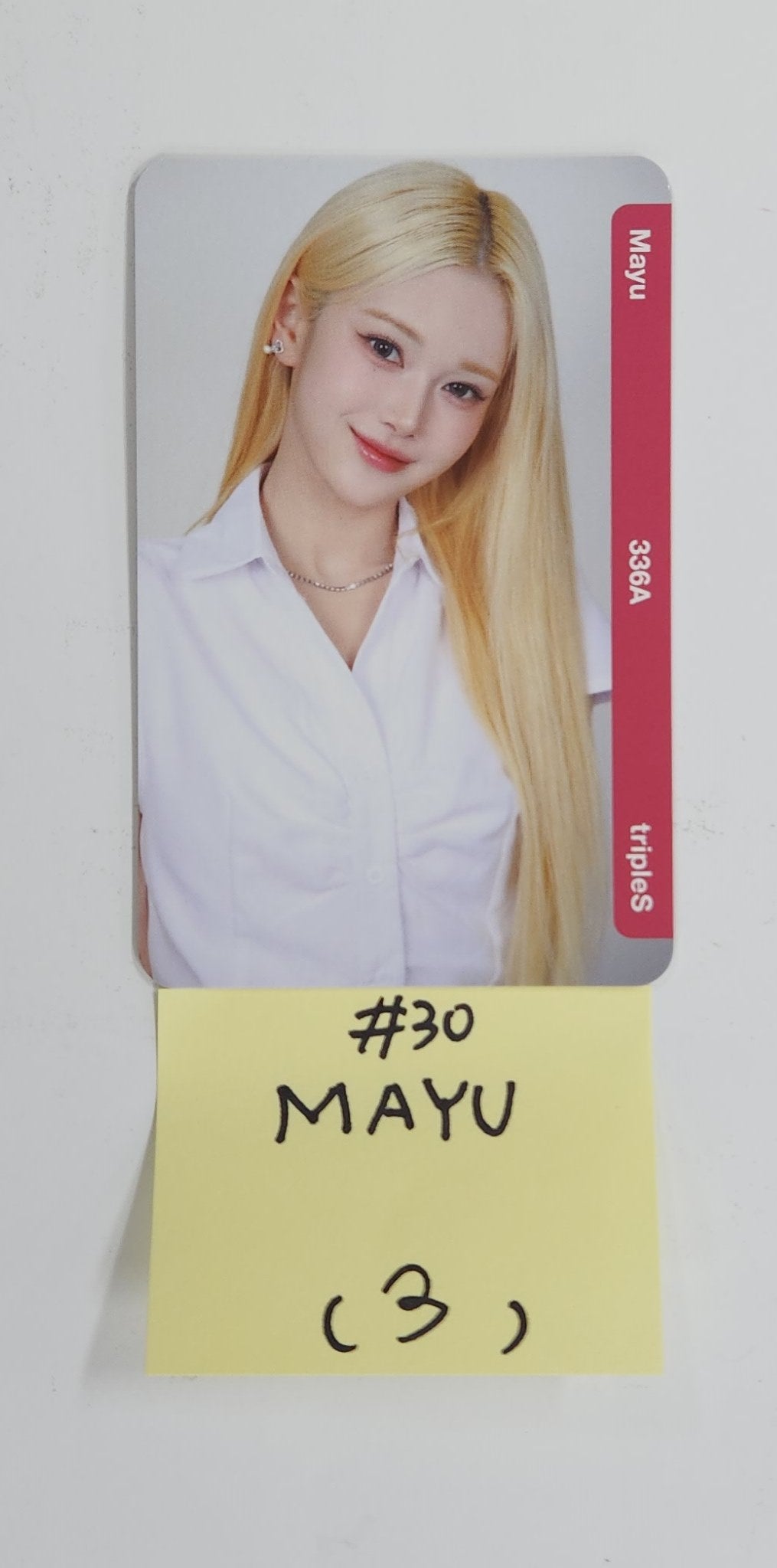 TripleS Atom02 Double Class Objekt (336A, 337A) "ALive 25 Only" - Official Photocard (2) [25.7.14]