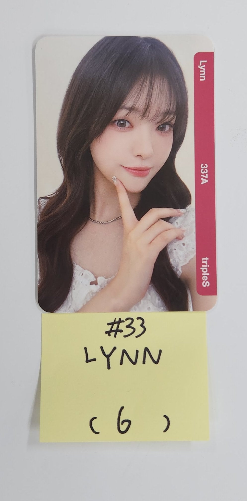 TripleS Atom02 Double Class Objekt (336A, 337A) "ALive 25 Only" - Official Photocard (2) [25.7.14]
