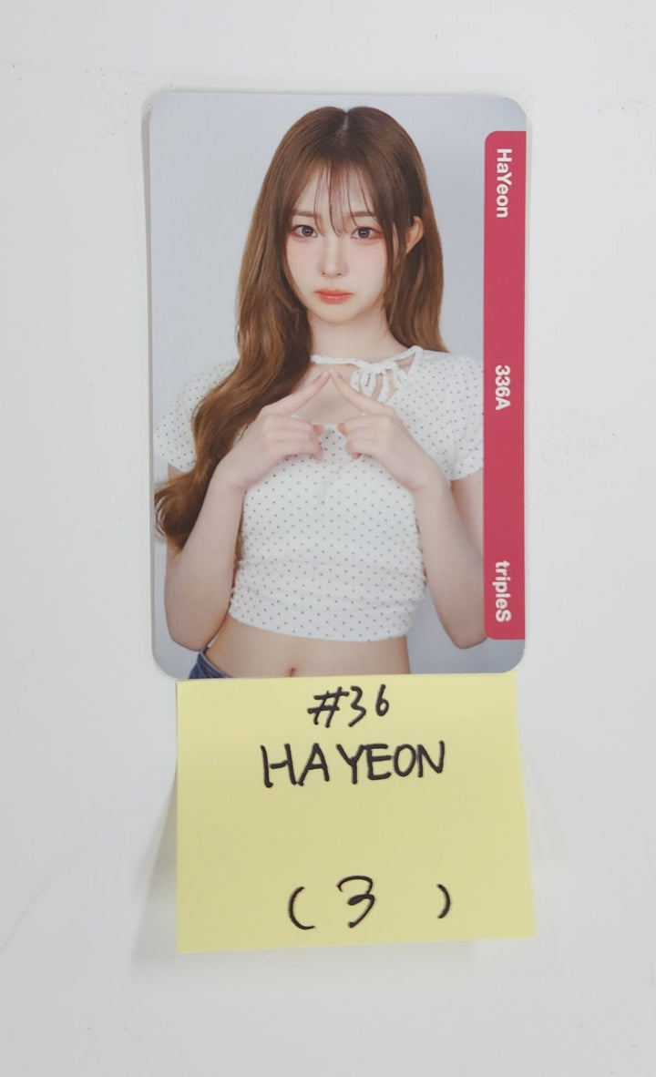 TripleS Atom02 Double Class Objekt (336A, 337A) "ALive 25 Only" - Official Photocard (2) [25.7.14]