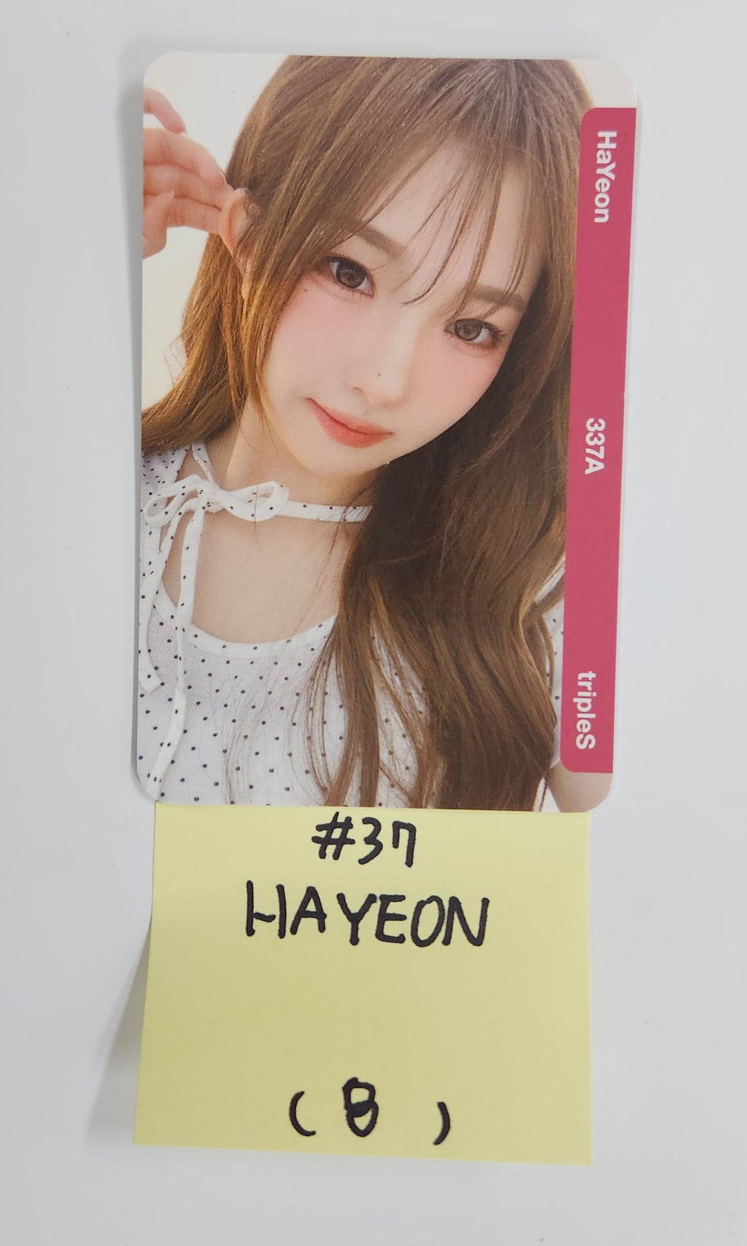 TripleS Atom02 Double Class Objekt (336A, 337A) "ALive 25 Only" - Official Photocard (2) [25.7.14]