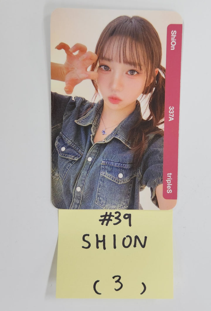 TripleS Atom02 Double Class Objekt (336A, 337A) "ALive 25 Only" - Official Photocard (2) [25.7.14]
