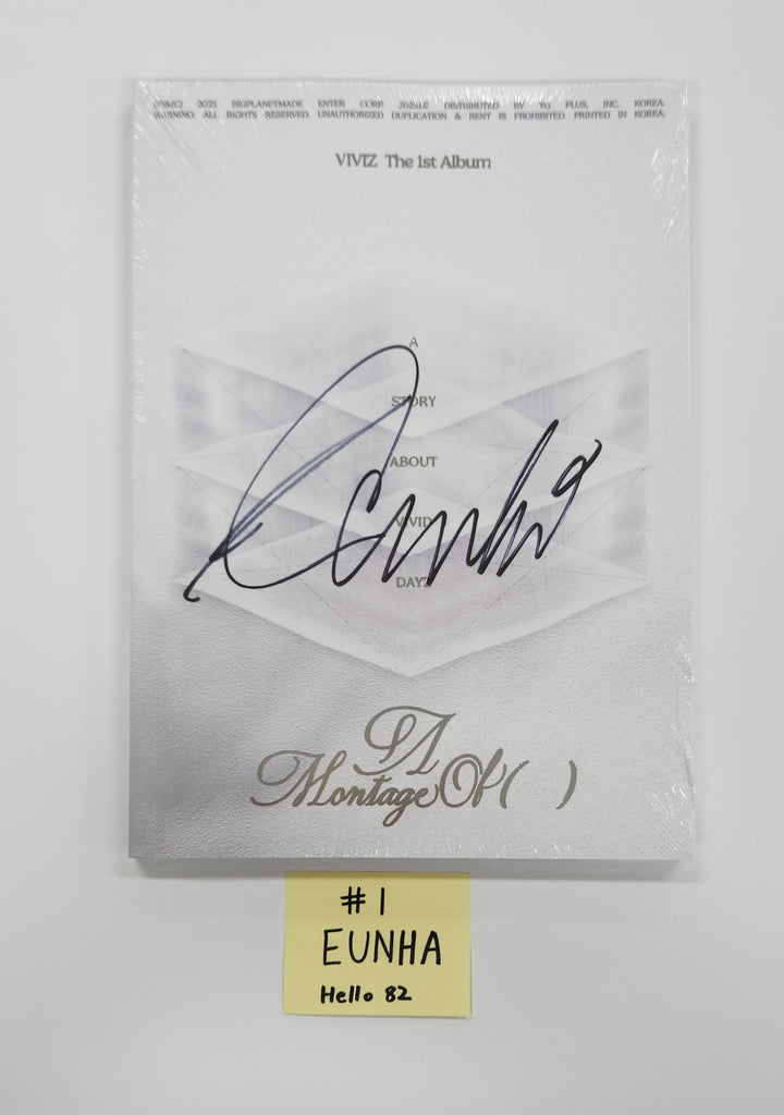 VIVIZ "A Montage of ( )" - Hand Autographed(Signed) Album [25.7.15]
