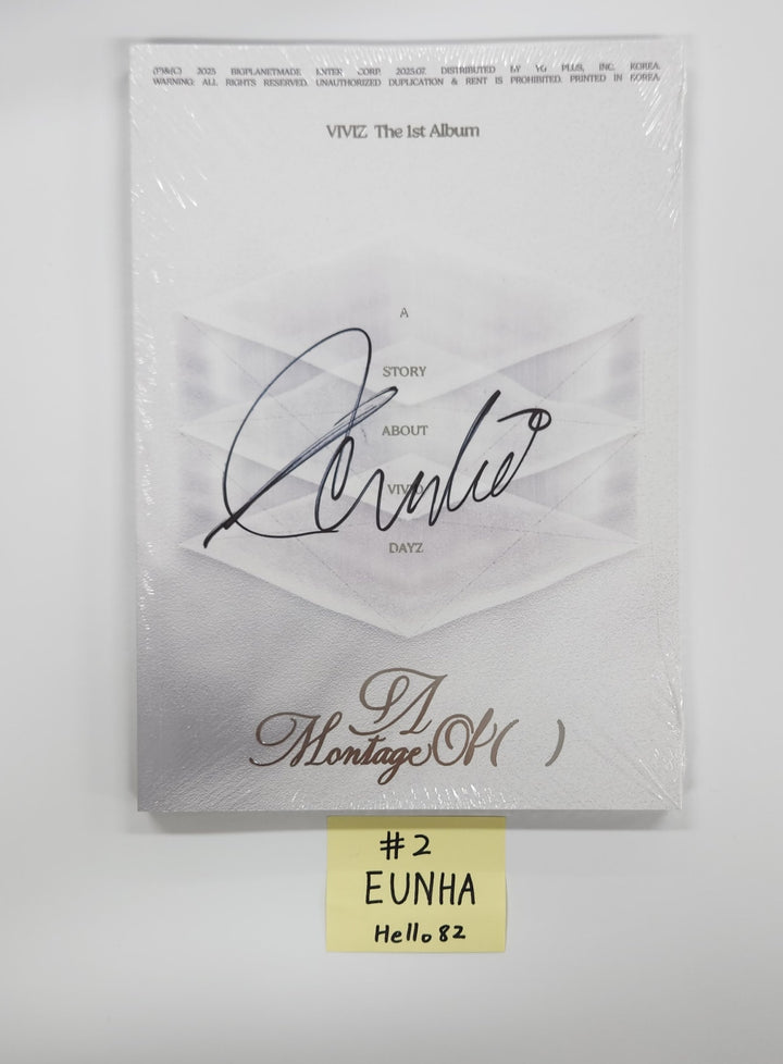VIVIZ "A Montage of ( )" - Hand Autographed(Signed) Album [25.7.15]