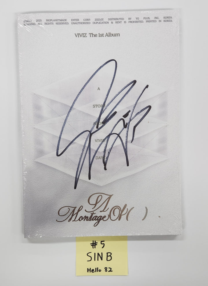 VIVIZ "A Montage of ( )" - Hand Autographed(Signed) Album [25.7.15]