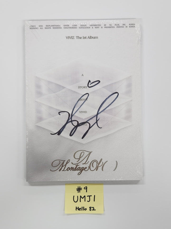 VIVIZ "A Montage of ( )" - Hand Autographed(Signed) Album [25.7.15]