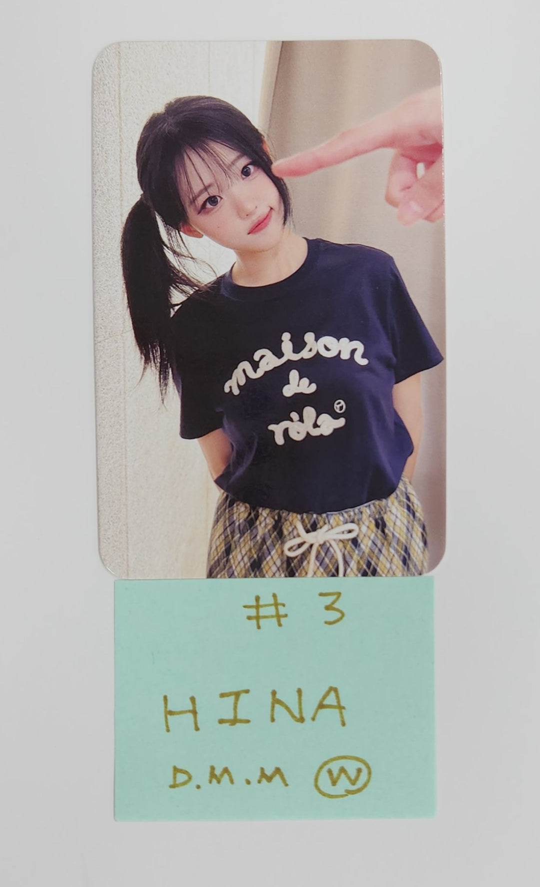 QWER "IN A MILLION NOISES, I'LL BE YOUR HARMONY" - Dear My Muse Fansign Event Winner Photocard [25.7.15]