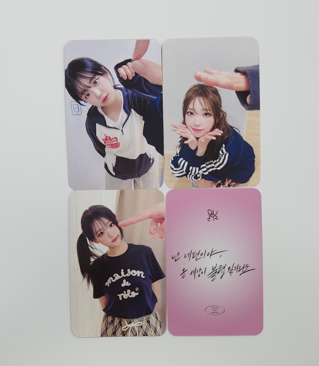 QWER "IN A MILLION NOISES, I'LL BE YOUR HARMONY" - Dear My Muse Fansign Event Winner Photocard [25.7.15]